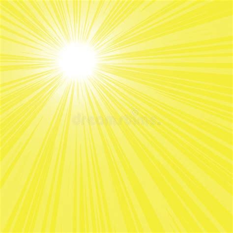 Bright Sun Rays Stock Vector Illustration Of Sunrise 24264301
