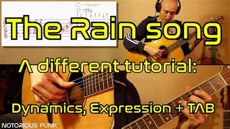 The Rain Song Guitar Lesson Tutorial And Tab Part 1 Youtube