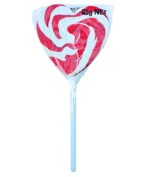 Lollipops Pink Heart Lollipop 85g Gluten Free