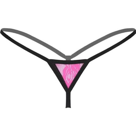Iixpin Femme Micro String Ficelle Sexy Tanga Bikini Thong G String T Back Erotique Lingerie