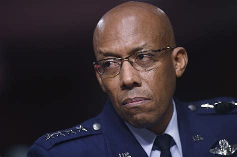 Air Force General Confirmed As First Black Chief Of A Us Military