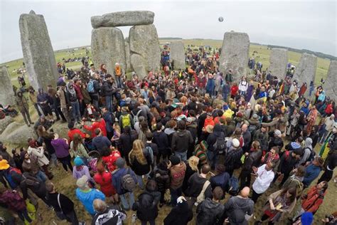 Summer Solstice Stonehenge Attracts Thousands As Pagans Mark Longest