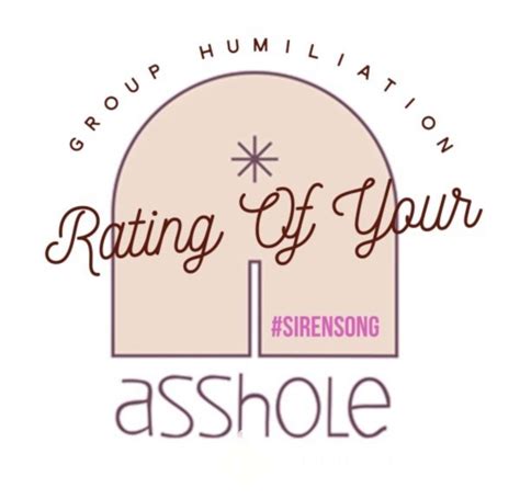 Buy Booty Hole Rating Group Humiliation Sirensong