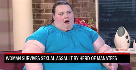 Woman Survives Sexual Assault By Herd Of Manatees