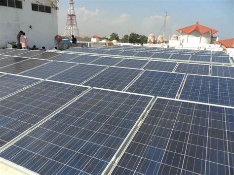 Mounting Structure Off Grid Commercial Solar Rooftop System Capacity