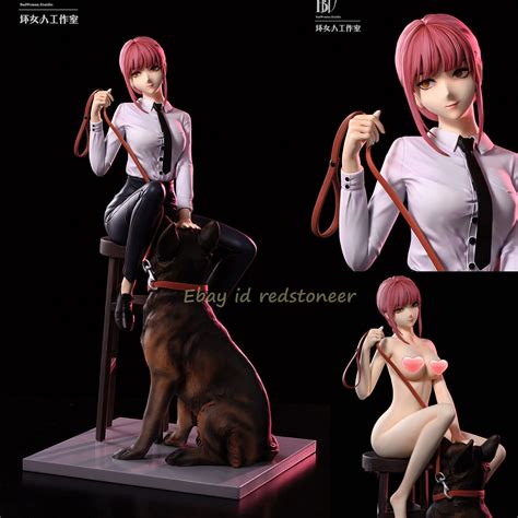 Makima Chainsaw Man Resin Gk Painted Statue Cast Off Badwoman