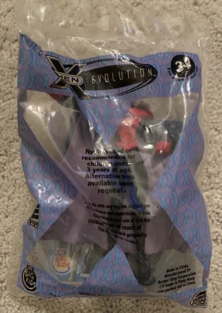 2001 Burger King X Men Evolution Magneto Toy W Cd Rom In Original Bag
