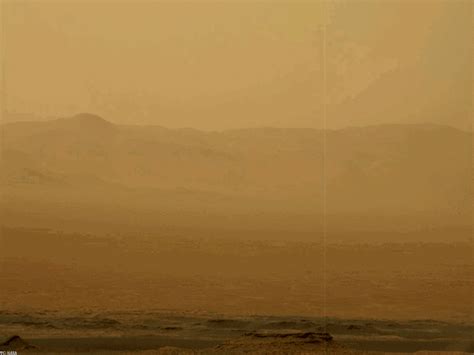 Mars Massive Dust Storm Has Now Entirely Engulfed The