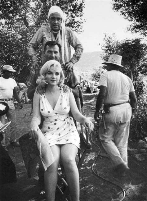 Marilyn Monroe On The Set Of The Misfits