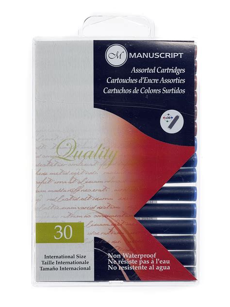 150 year celebrating inks fountain pen inks recently released shimmer inks free gift with purchase. Manuscript Calligraphy Ink Cartridges | MisterArt.com