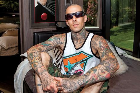 Barker is so covered in tats from head to toe that his latest design appears to be layered. Travis Barker's 25 Tattoos & Their Meanings - Body Art Guru