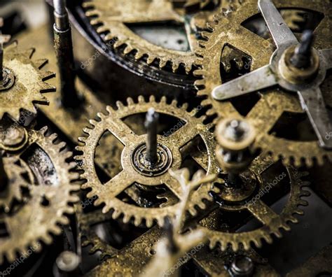 Closeup Gears Cogs Clockwork Original Photoset — Stock Photo © Rawpixel