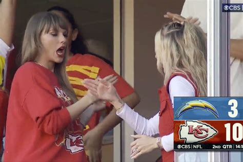 Taylor Swift And Brittany Mahomes Debut Their Own Special Handshake
