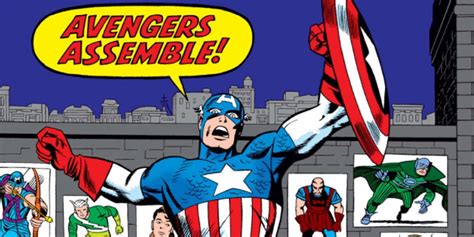 When Did Captain America First Yell Avengers Assemble In The Comics