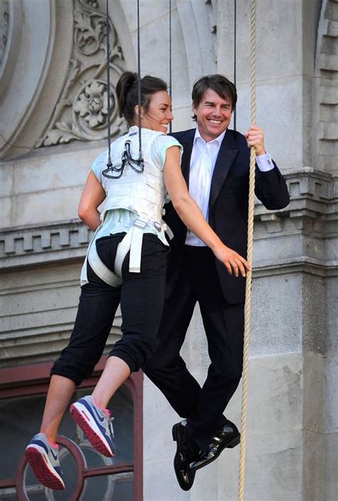 Daredevil Tom Cruise Hangs From The Vienna Opera House For