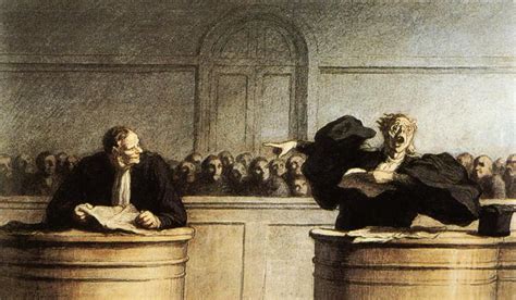 A Famous Cause Honore Daumier