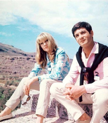 françoise dorléac and jean claude brialy on the set of la chasse l homme 1964 french