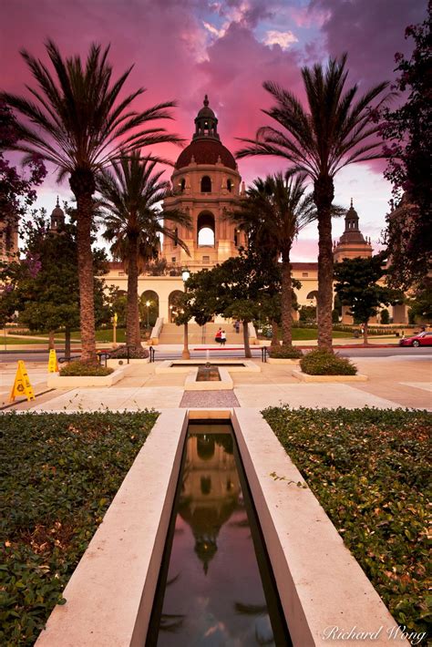 Pasadena City Hall Reflection Photo Richard Wong Photography