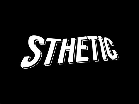 Sthetic Logo Concept By Luthfi Naufal On Dribbble