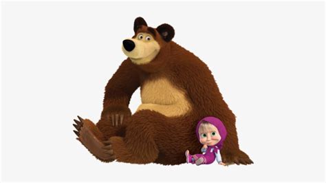 Download Masha And The Bear Masha And The Bear Vector Hd