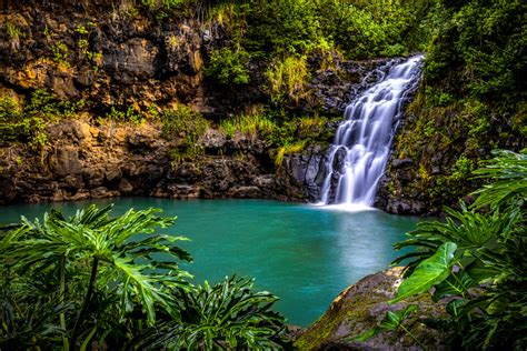 Shane Myers Photography Waterfalls Waimea Falls Waimea Valley Oahu