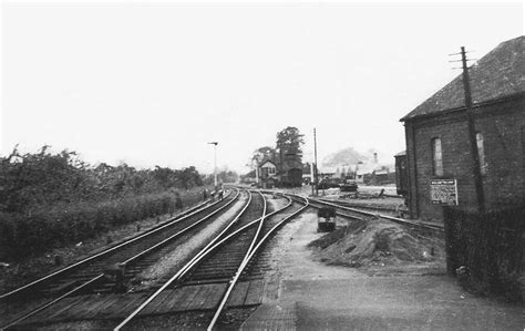 Lye green rd., coventry, cv35 8lt. Alcester Station - Looking north during the 1930s towards ...