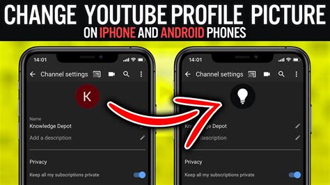 How To Change Youtube Profile Picture On Iphone Ios And Android Phones