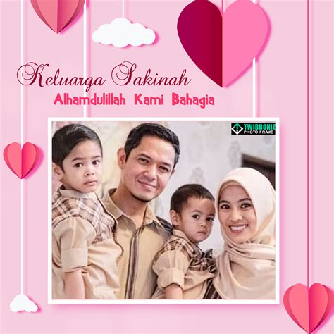 Twibbonize Family Love Photo Frame - Ilmu Santri