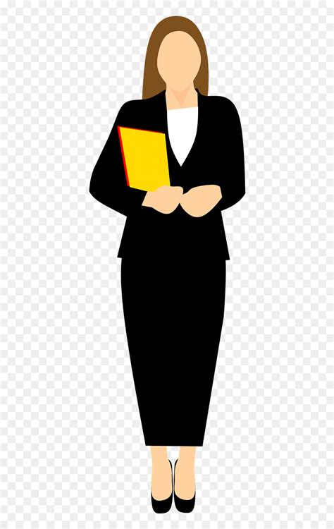 Illustration Business Woman Vector Png Transparent Png Vhv