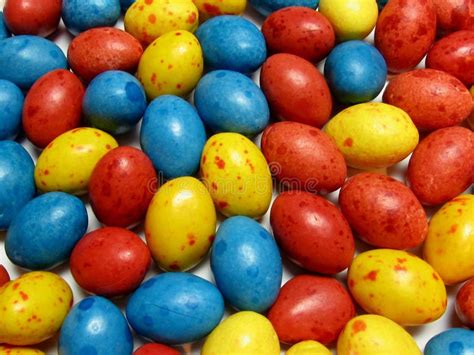 Colorful Candy Eggs Stock Image Image Of Easter Candies 661087