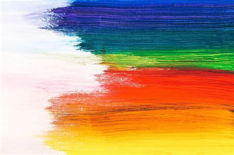 Colorful Brush Stroke Textured Background Free Image By