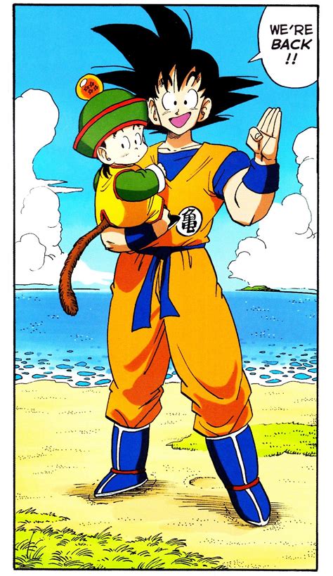 Goku Gohan By Akira Toriyama Dragon Ball Z Dragon Ball Image Dragon
