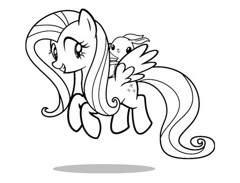 She is violet in color with dark. Fluttershy Coloring Pages - Best Coloring Pages For Kids