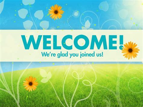 Welcome Wallpapers Animated For Ppt