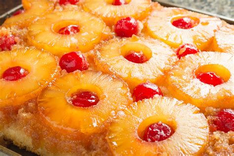 Pineapple Upside Down Cake With Crushed Pineapple And Coconut Aria Art