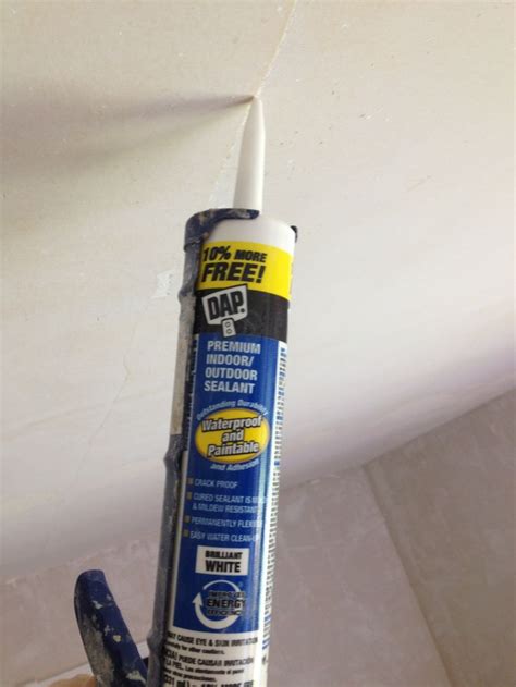 This guide explains how to do so with just a few tools and materials. Use paintable caulk to patch small ceiling cracks, not ...