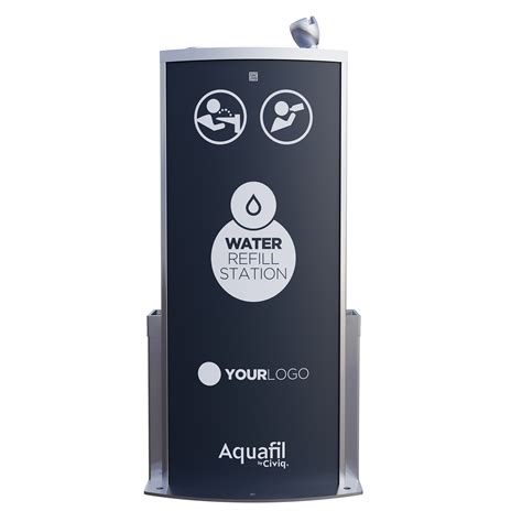 Aquafil Solo 700bf Drinking Fountain And Bottle Refill Station