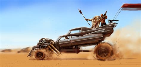 Immortan Joe Car By Pungang Immortan Joe Mad Max Fury Road Wasteland