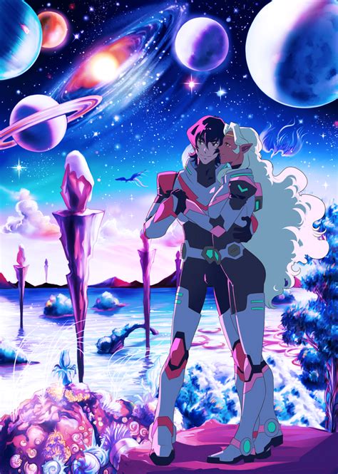 Keith And Princess Allura S Romantic Moment By Sparkling Stars And