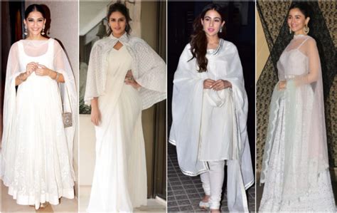 Rock An All White Ethnic Wear In Style Like The Celebrities