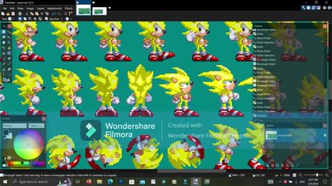 Part 2 Sonic 3 Air How To Make Tweaked Sprites Youtube