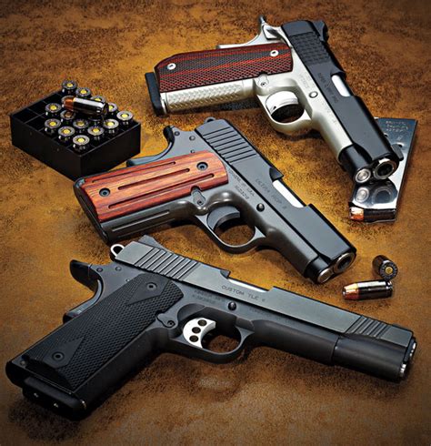 Top Three 1911 Pistols From Kimber Guns And Ammo