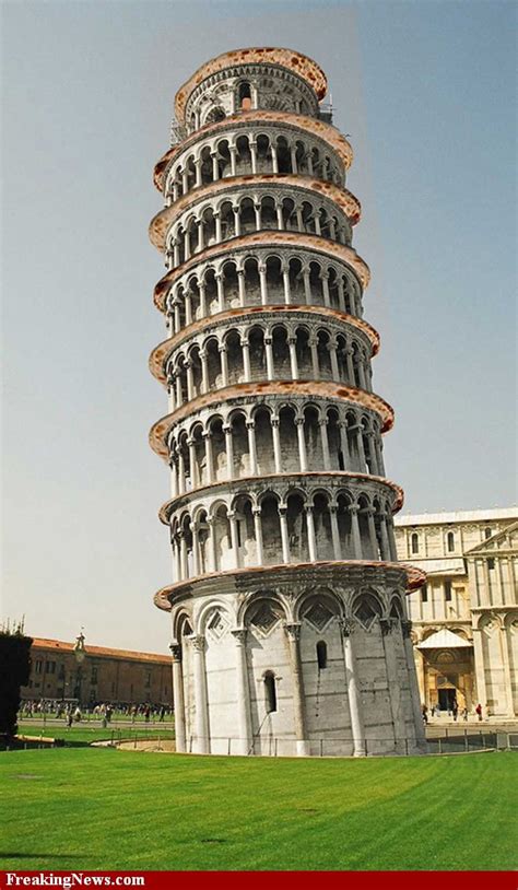 Leaning Tower Of Pisa Italian Pizza Denspirit
