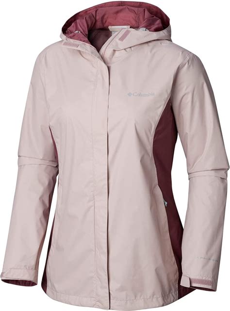 Columbia Womens Arcadia Ii Waterproof Breathable Jacket With Packable