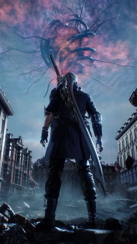 Devil may cry 4 wallpaper 4k. 1080x1920 Devil May Cry 5 Key Art 4k Iphone 7,6s,6 Plus ...