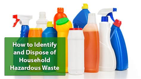 Disposal Of Household Hazardous Waste City Waste Services