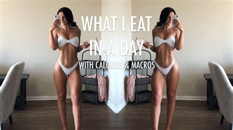WHAT I EAT IN A DAY My Daily Calories Macros YouTube