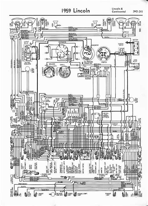 light wiring diagrams lincoln curb