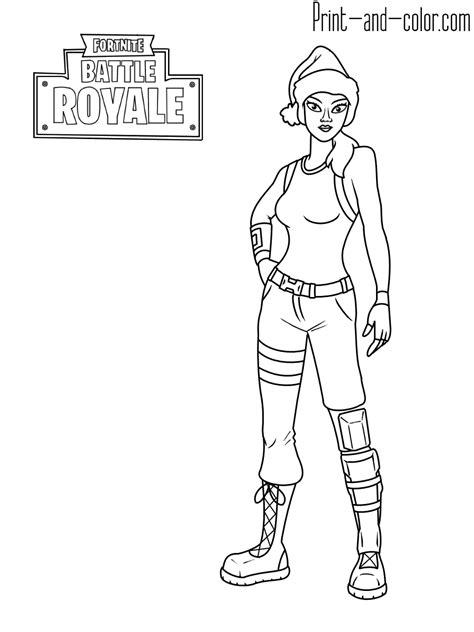 Great quality fortnite coloring book pages with your favorite. Fortnite coloring pages | Print and Color.com