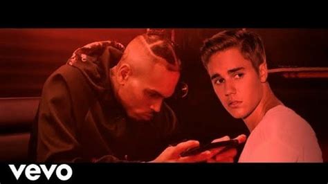 Justin Bieber Feat Chris Brown Company Remix Official Youtube